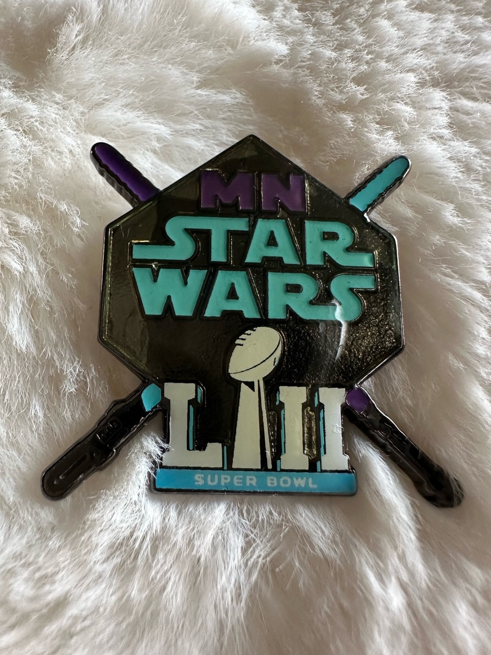 Star Wars Minnesota Super Bowl enamel pin